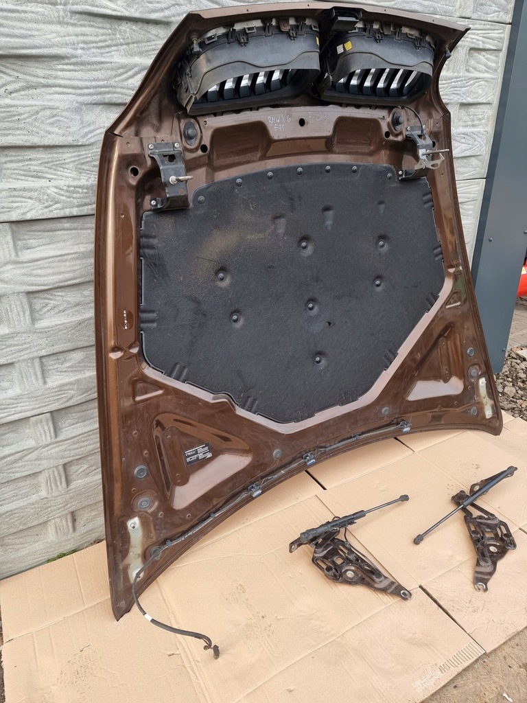 фото №12, Bmw x6 e71 lift 2013r капот передня b09