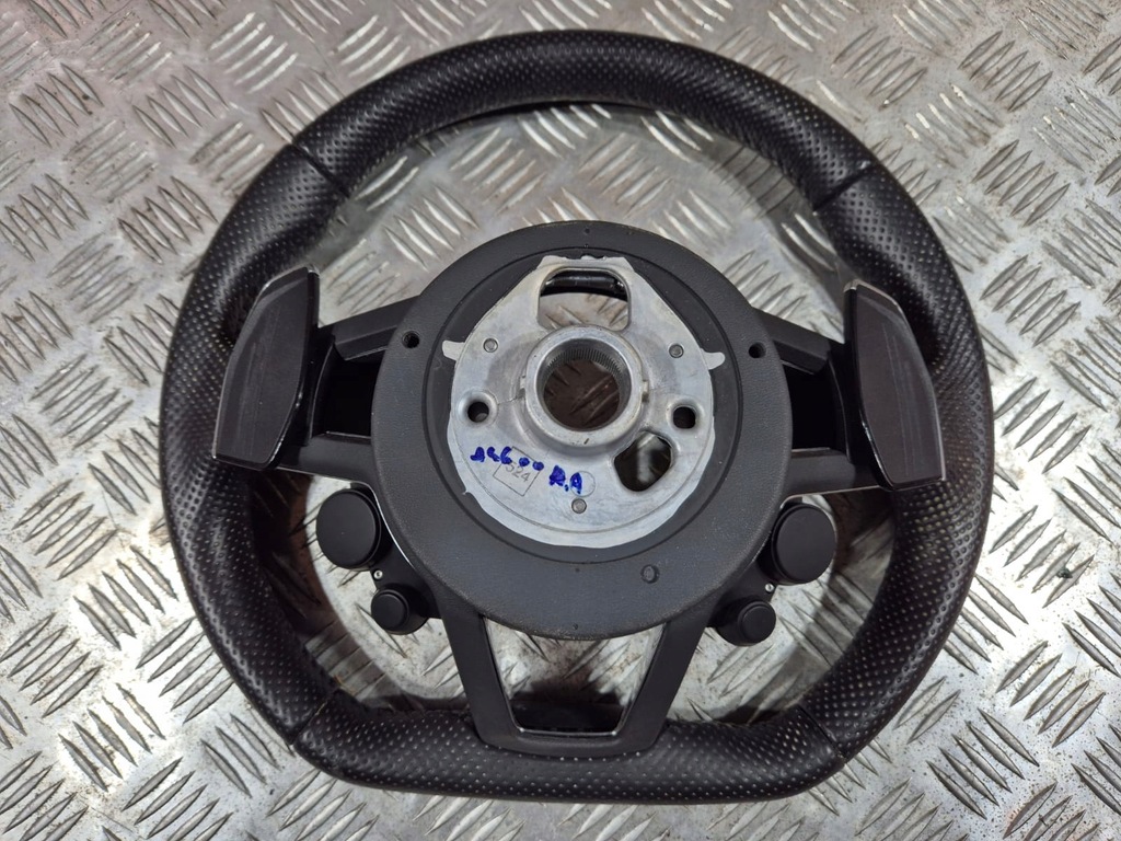 фото №8, Повітропровід audi r8 4s plus 4s0419091e пелюстки перемикання шкіра кермо wheel multi