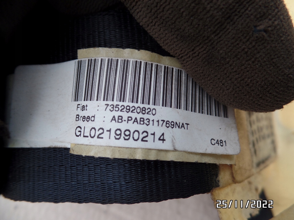 фото №4, Заглушка подушка безпеки пасажира alfa romeo 147 7352920820