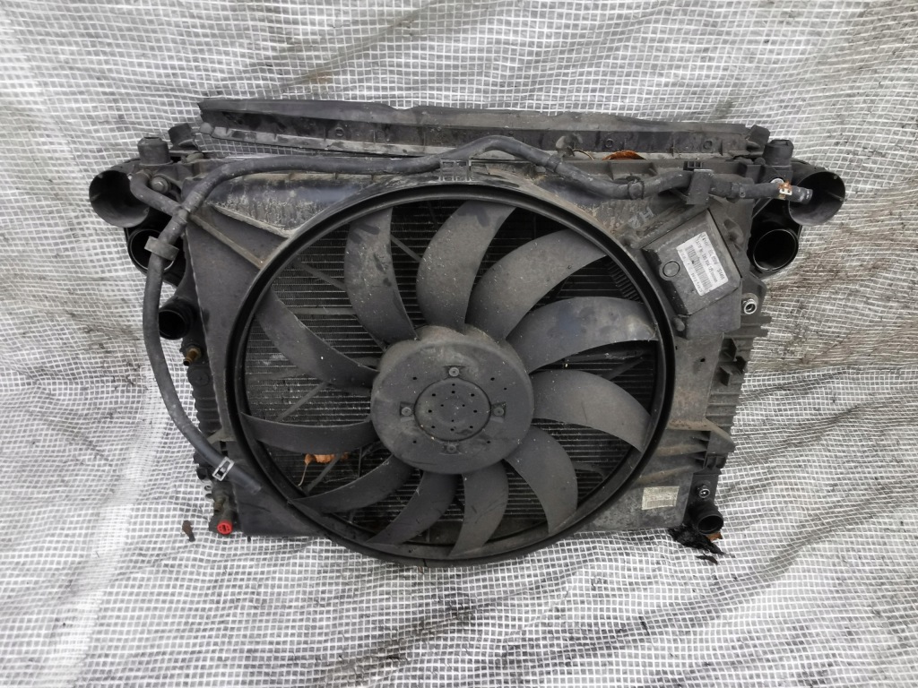 Mercedes ml w164 05-11 3.0 cdi радіатор комплект вентилятор woda кондиціонер Зі Шроту