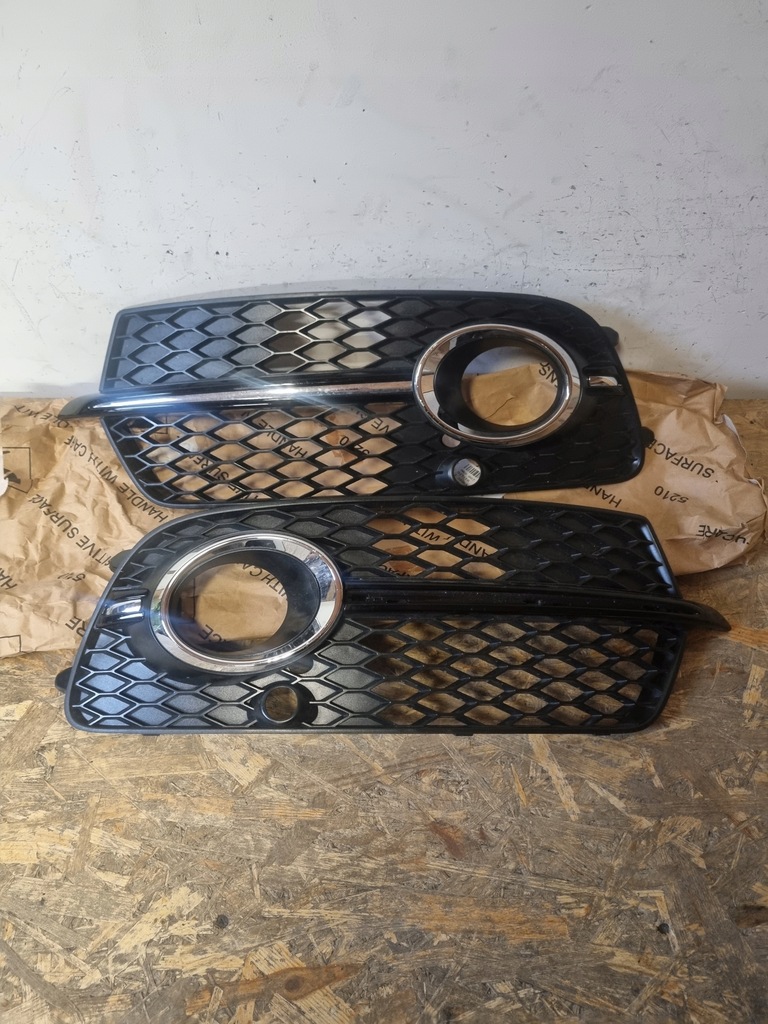 фото №8, Решётка бампера передний audi sq5 s-line q5 8r0