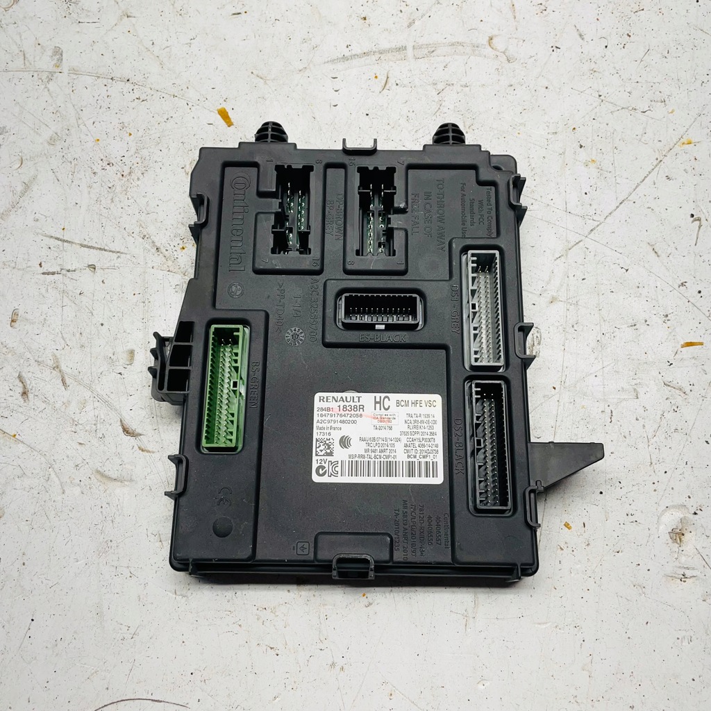 фото №1, Модуль bcm renault kadjar 284b11838r 2017 rok
