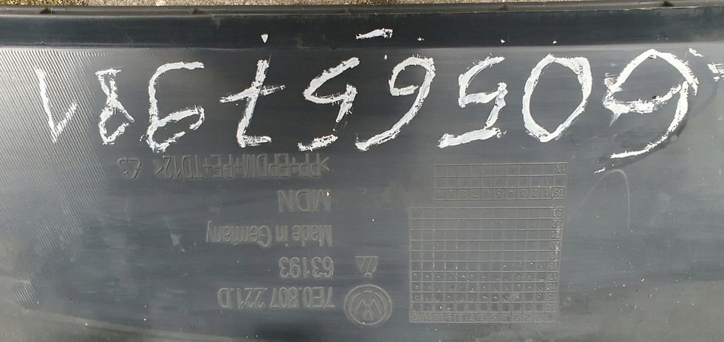 фото №8, Бампер передний volkswagen vw t6 transporter хороший