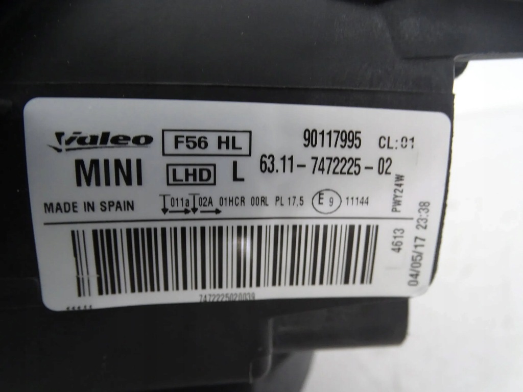 фото №6, Лампа перед передня ліва mini f56 full led