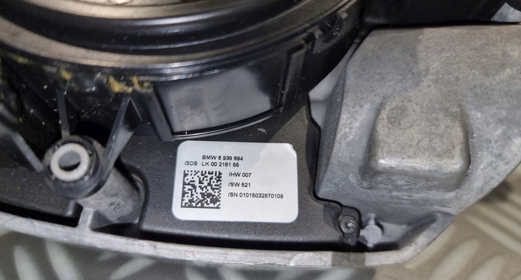 фото №11, Bmw 5 e60 e61 e63 перемикачі стрічка датчик kąta повороту active кермо 6938694