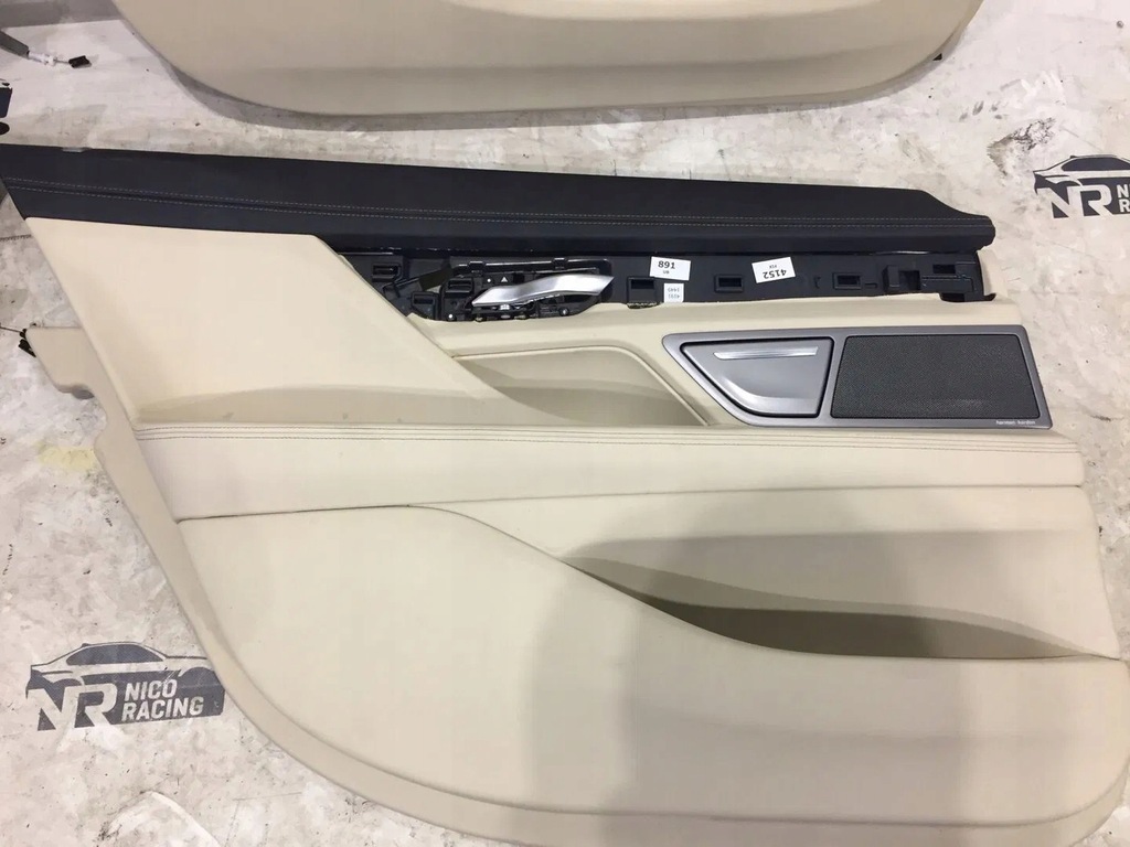 фото №11, Заднє сидіння обшивки harman canberrabeige bmw 7 g11 g12