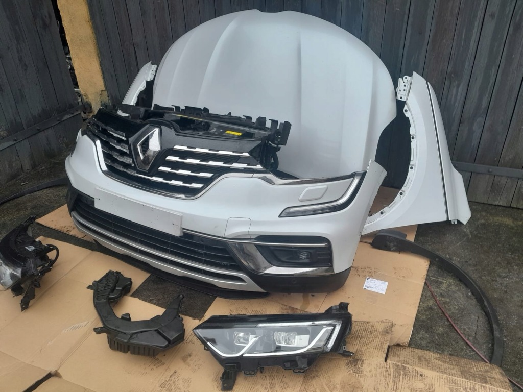 фото №3, Бампер капот перед kompletny renault koleos ii lift 1.7dci teqxd