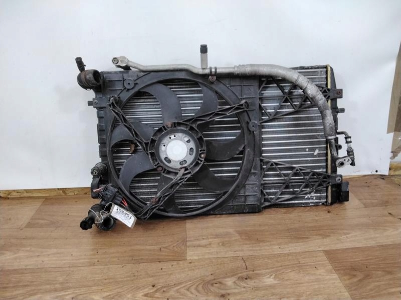 фото №1, Skoda roomster 1.6 радіатор вентилятор