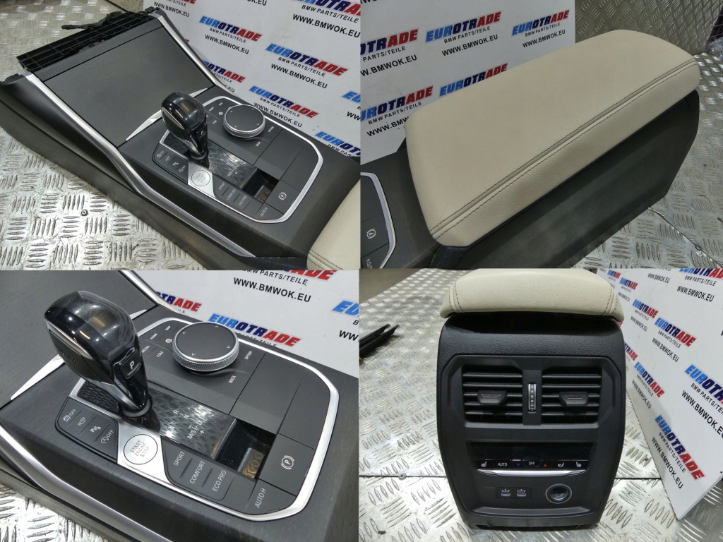 фото №6, Bmw 3 g21 lift sport оббивка сидіння + заднє сидіння підігрів тунель обшивки накладки