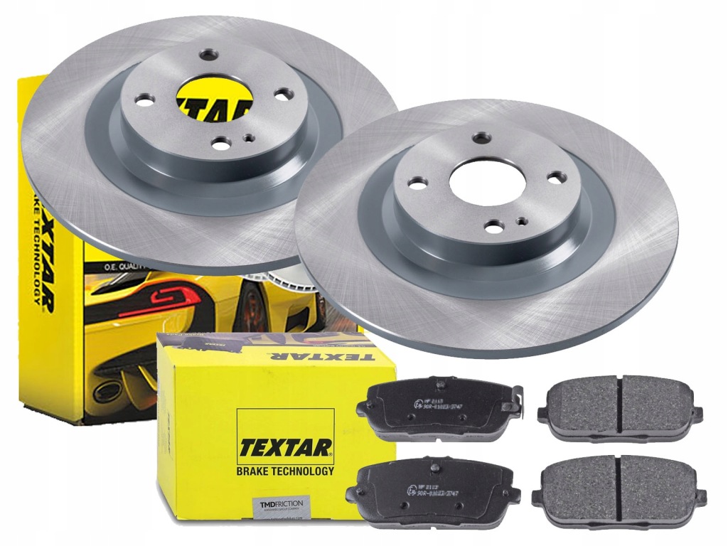 фото №1, Тормозные диски + тормозные колодки textar задняя mazda mx-5 nd 280mm