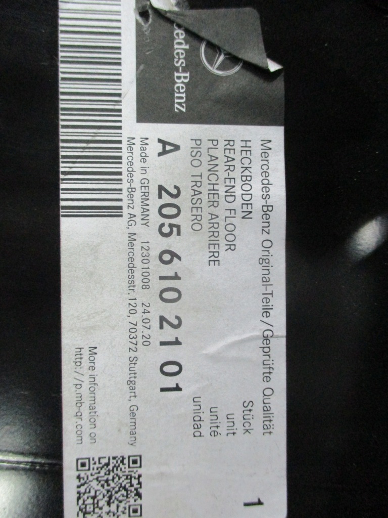 фото №6, Mercedes c-klasa w205 лонжерон задняя левая правая a2056102101 a2056102201