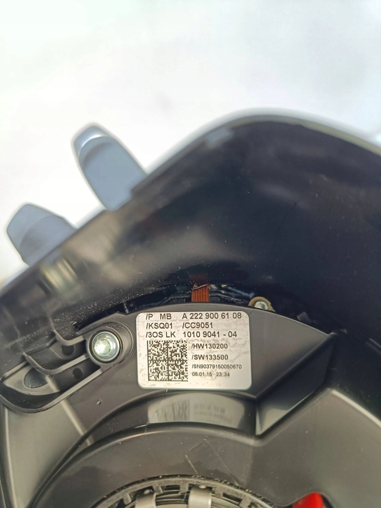 фото №13, Mercedes-benz e w213 2017 рычаг / переключатель поворотники дворник