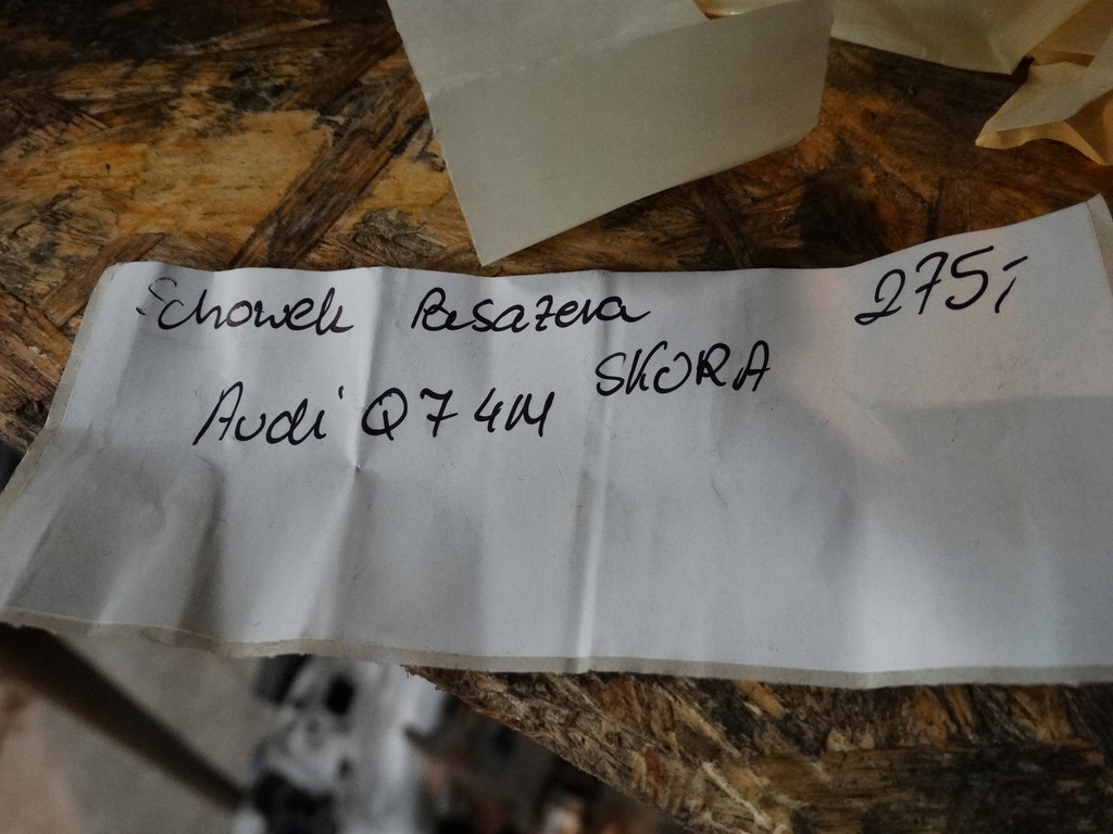 фото №4, Idealny бардачок пассажира кожа audi q7 4m 1