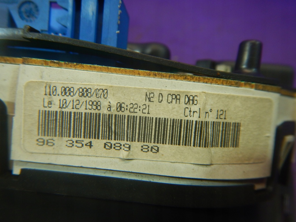 фото №6, Peugeot 306 1.9 d 69km счетчик 9635408980