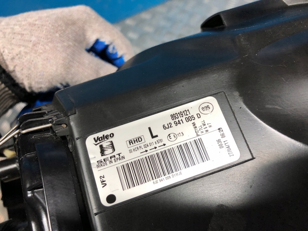 фото №10, Seat ibiza iv 6j 3d лампа левый перед левая передняя uk