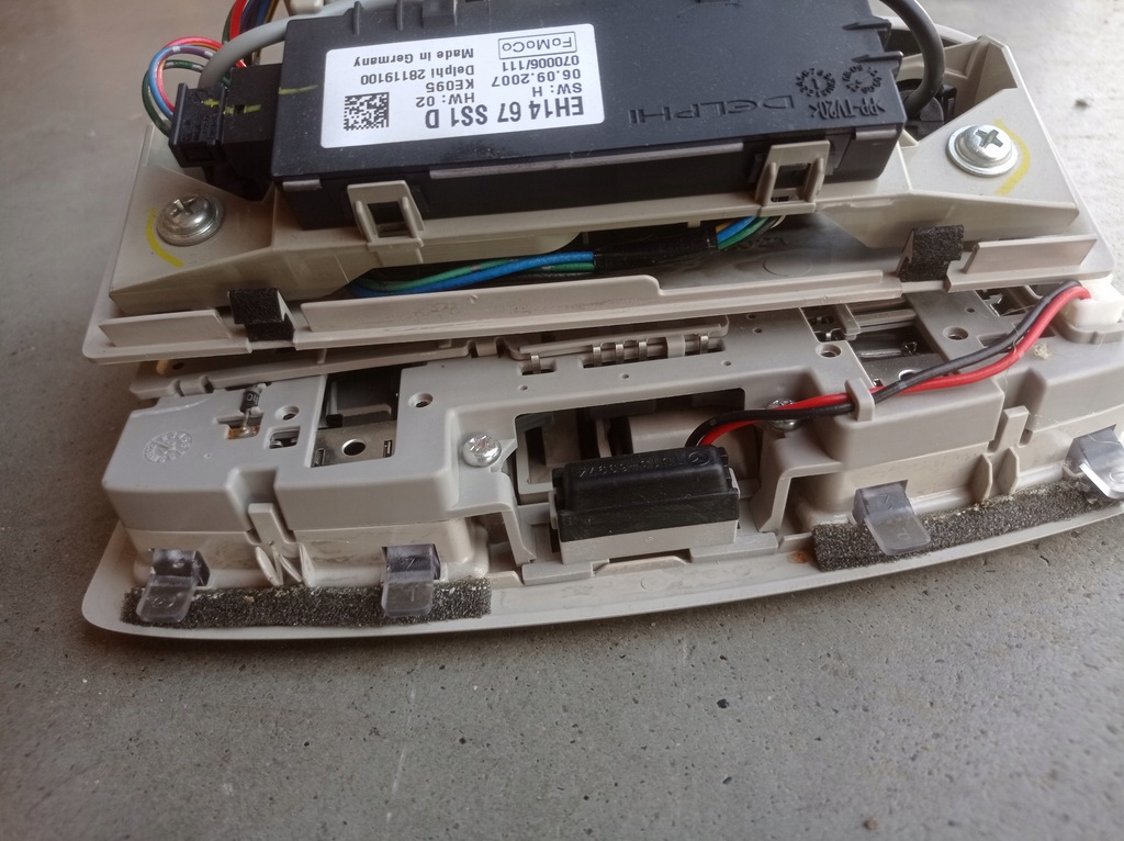 фото №7, Mazda 6 gh освітлення салону лампа кабіни люк