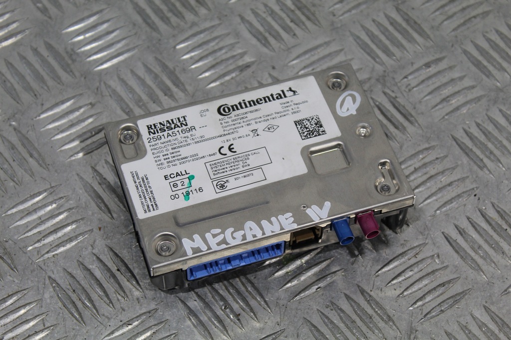 фото №1, Модуль megane iv 4 lift 2591a5169r