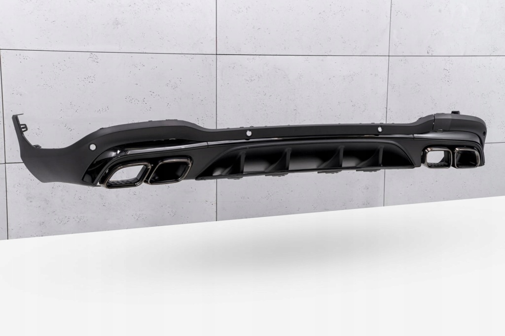 фото №9, Mercedes glc x253 2019-2022 диффузор задний с pdc stylizujący na amg glc63