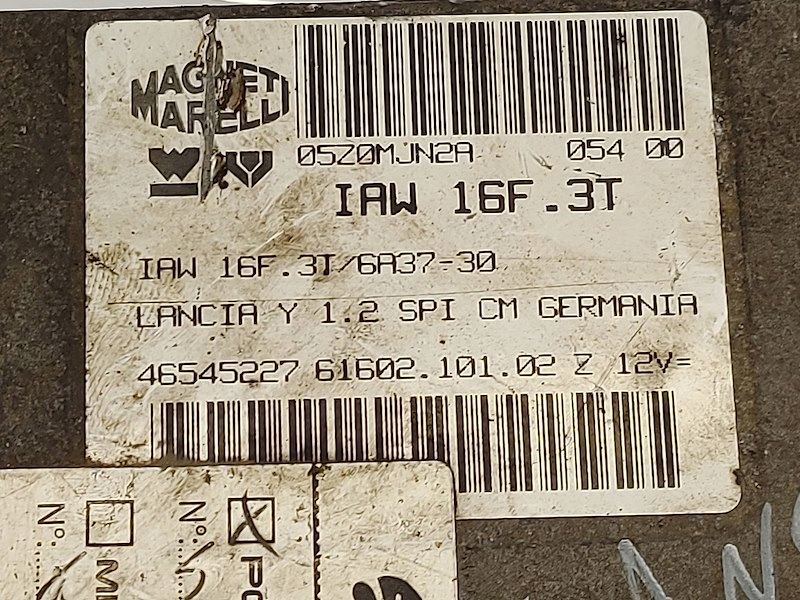 фото №10, Набір стартовий 46545227 iaw 16f.3t lancia y ypsilon 840 1.2 8v