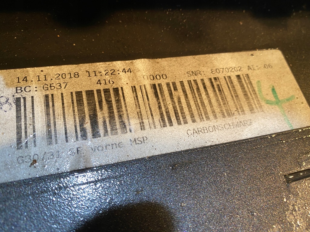 фото №16, Bmw 5 g30 g31 бампер перед передній m набір