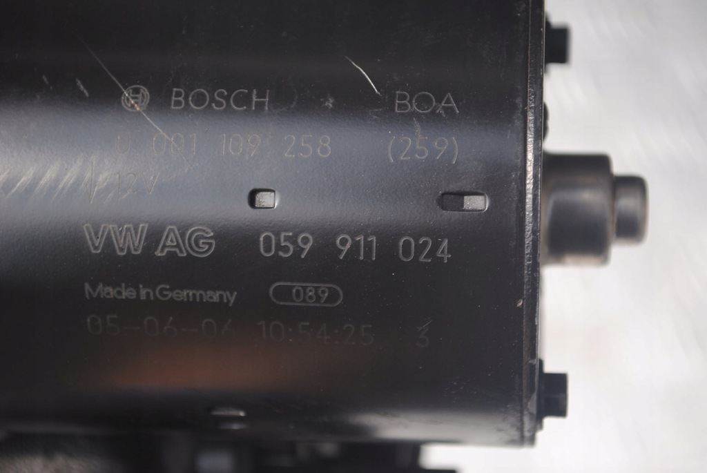 фото №5, Стартер 059911024 механічна коробка передач audi a6 c6 2.7 tdi