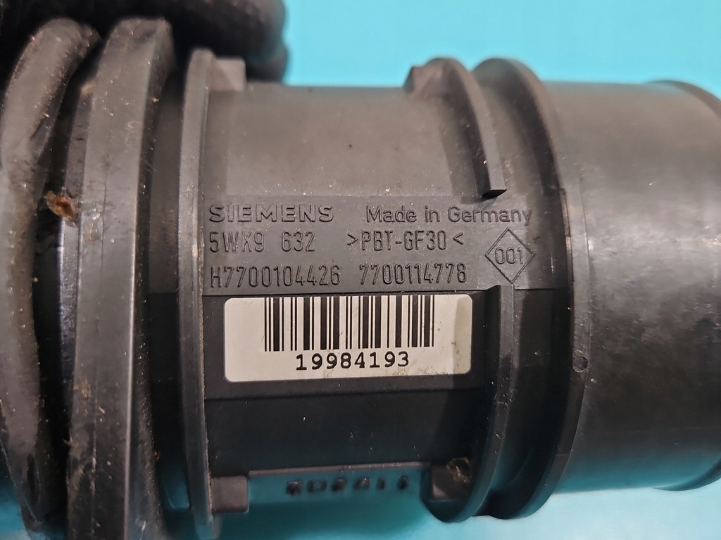 фото №7, Расходомер volvo v40 s40 i 5wk9632 1.9 dci