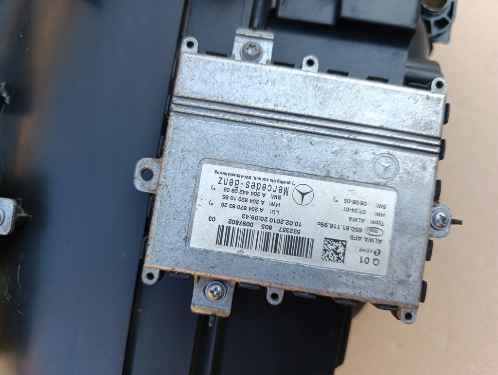 фото №10, Mercedes glk x204 лампа bi-xenon правий перед a2048207559 фара правий