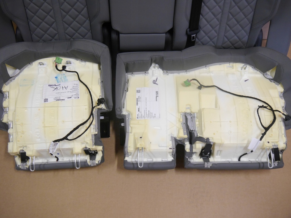 фото №6, Audi q5 sq5 80a сидіння заднє сидіння задня шкіра