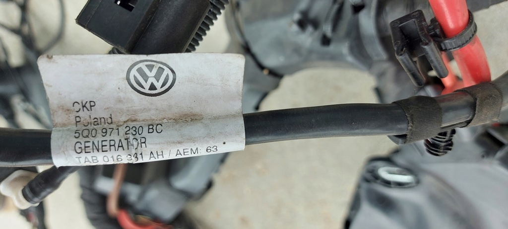 фото №15, Volkswagen golf vii 14-20 джгут електропроводка usa