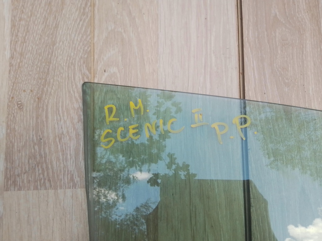 фото №3, Скло бічна права передня правий перед renault scenic ii