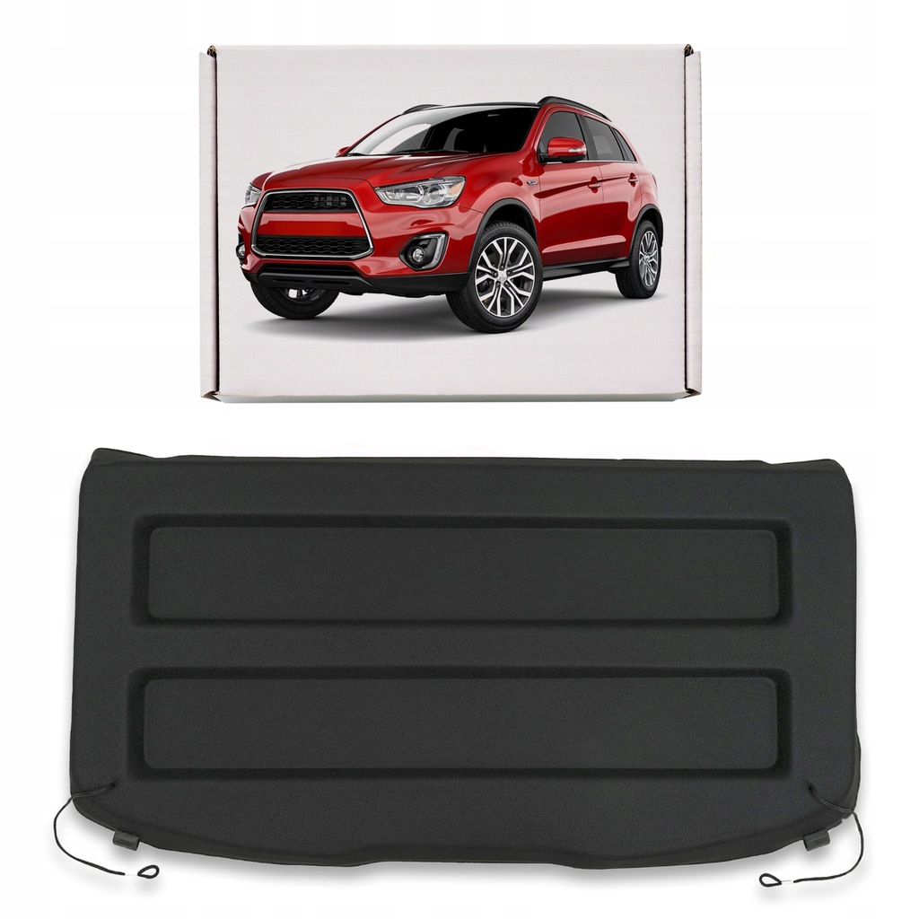 фото №1, Mitsubishi asx 2010-2019 полка багажника задняя задняя nowa czarna