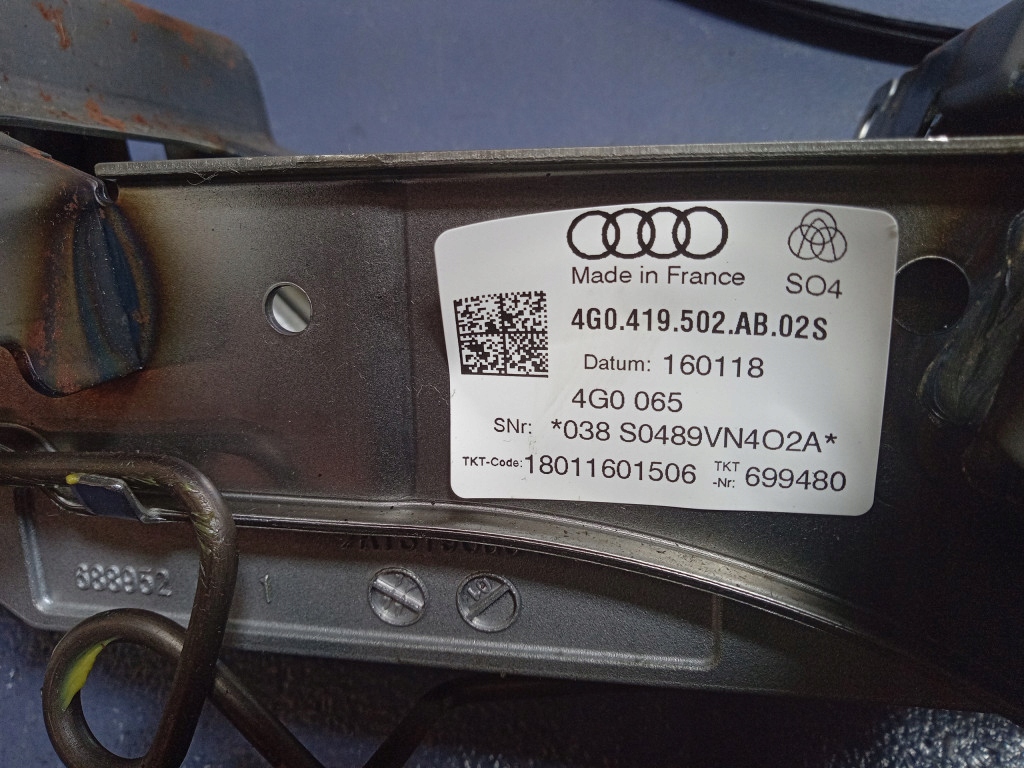 фото №6, Audi a6 c7 колонка кермова 4g0419502ab