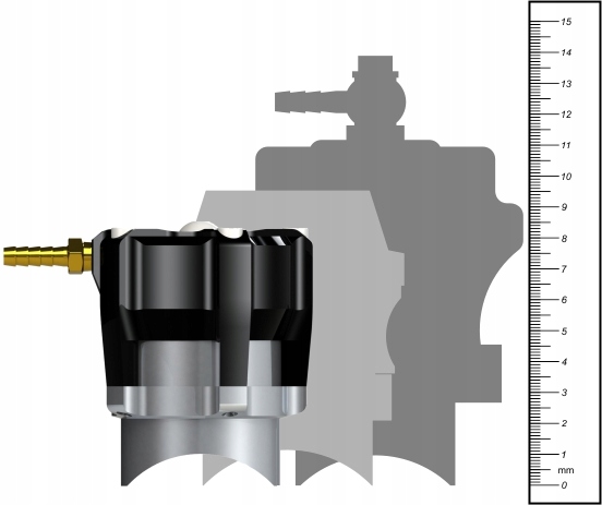 фото №2, Клапан gfb dv+sv52 universal sv52 - high flow/high тиск racing dump valv