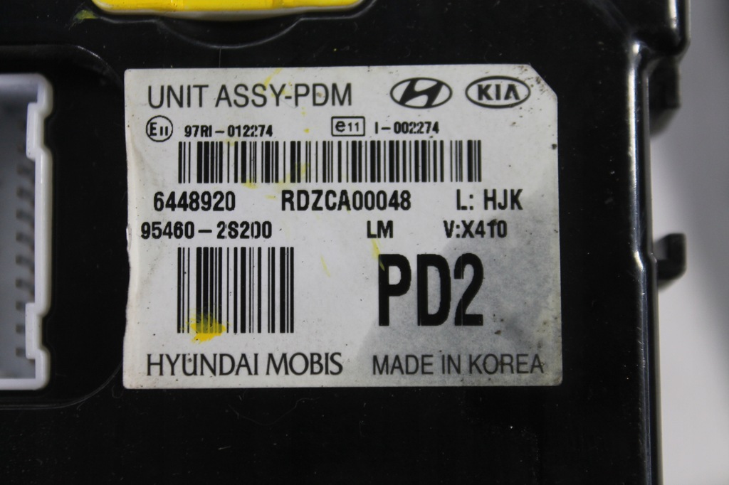 фото №4, Модуль блок керування pdm 95460-2s200 hyundai ix35