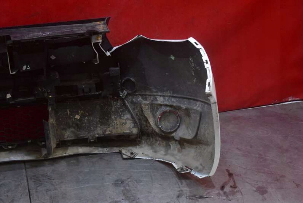 фото №15, Бампер перед передний белый dacia sandero 2 ii 12-20