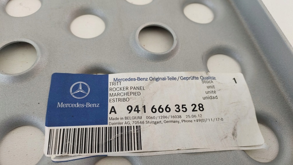 фото №3, Подножка левый/правый mercedes-benz actros mp2