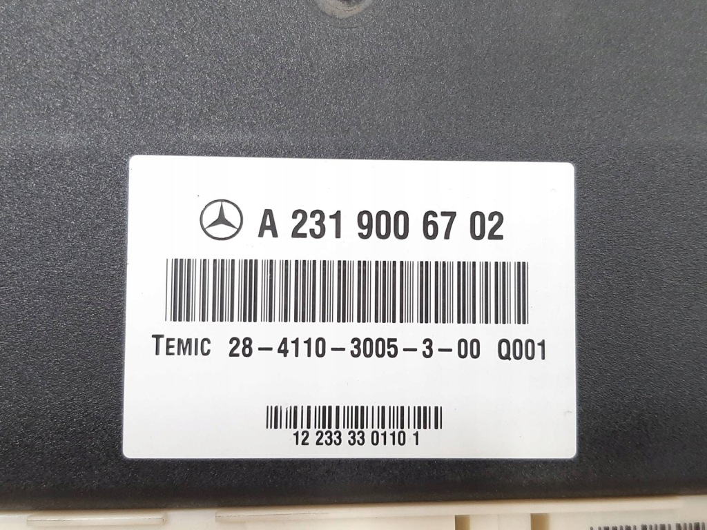 фото №2, Модуль блок управления подвеска mercedes sl r231 w231