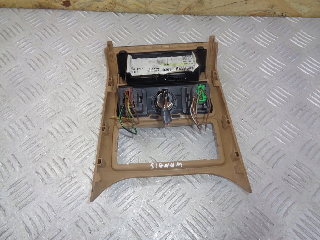 фото №7, Панель тунель середнього задня задній opel vectra c signum 02- 13137006