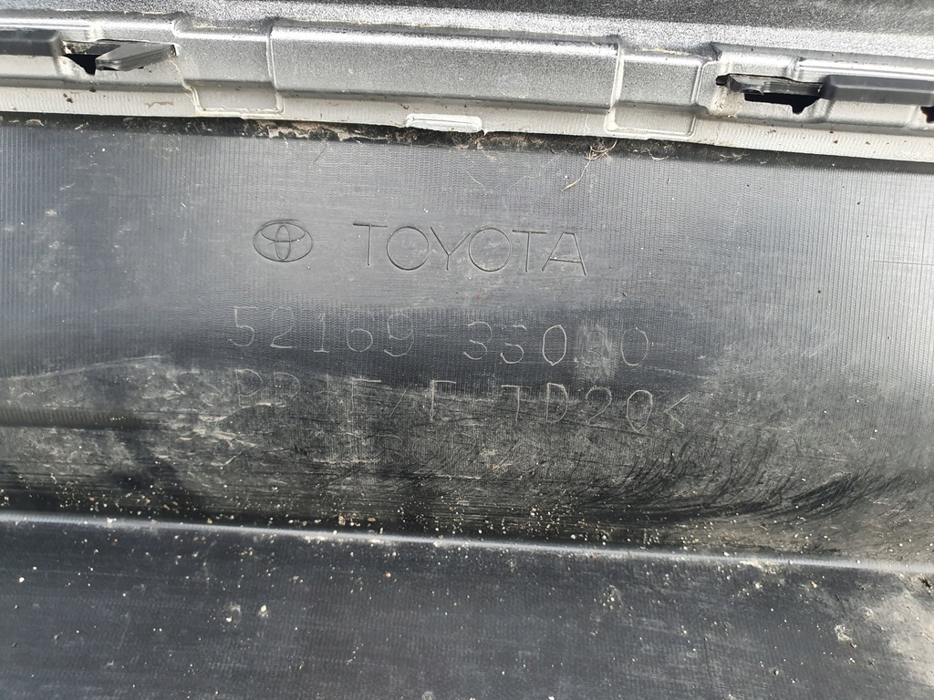 фото №10, Toyota camry 8 viii 17- бампер спойлер диффузор задний задняя 52169-33030