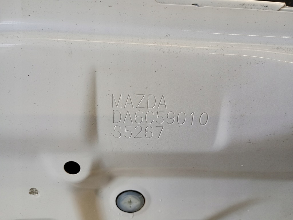 фото №13, Da6c59010 дверь левый перед mazda 2 ii dj 2014- белый