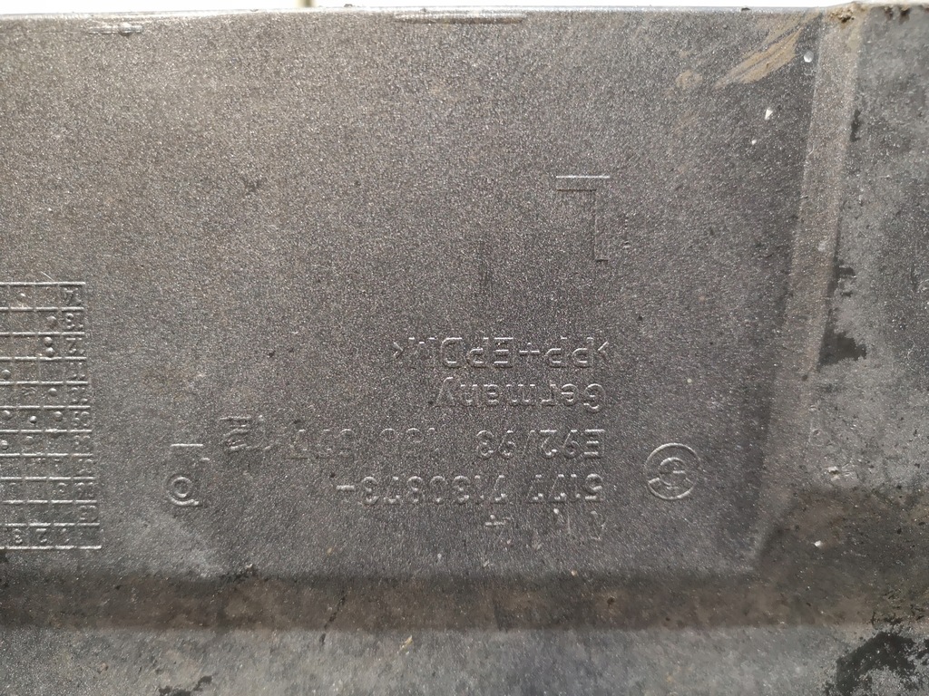 фото №8, Молдинг поріг ліва bmw 3 e92 e93 ładna