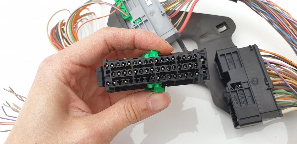 фото №11, Renault megane scenic 2 ii колодка штекер r2 джгут pod сидіння сидіння kpl