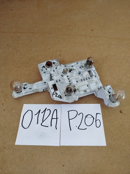 фото №1, Вкладыш лампы правый задняя peugeot 206