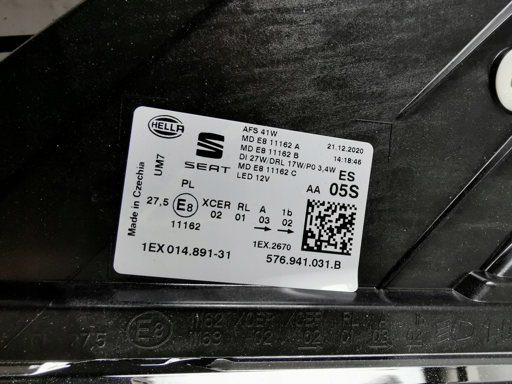 фото №9, Seat ateca lift full led левый правый комплект nowe