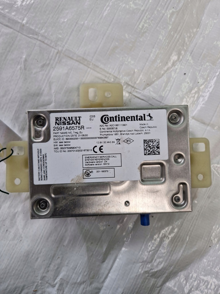 фото №1, Модуль блок управления bluetooth clio v 5 2591a6575r