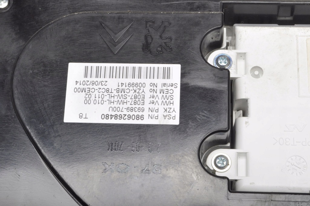 фото №7, Peugeot 3008 i lift лічильник прилади 9806268480 anglik