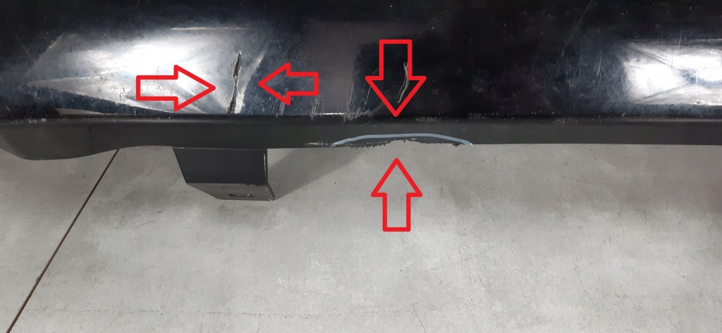 Fiat 500 2007- 15 бампер задній задня 735425627 Київ