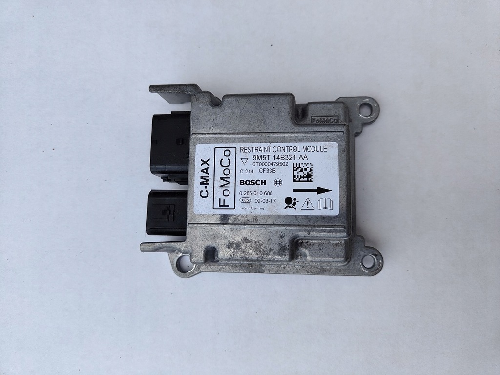 фото №6, Консоль комплект подушка безпеки натягувачі ford c-max lift