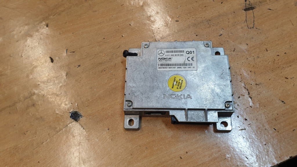 фото №1, Mercedes w211 блок керування модуль телефону nokia