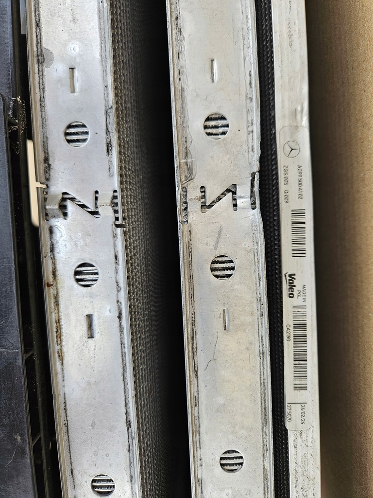 фото №6, Комплект радиатор mercedes sl w232 r232 amg gt c192